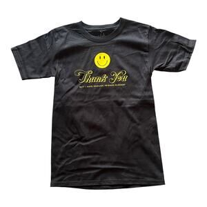 A-Lab SMILEY FACE Graphic T-Shirt SM Men's TEE Thank You I Have Enough Friends